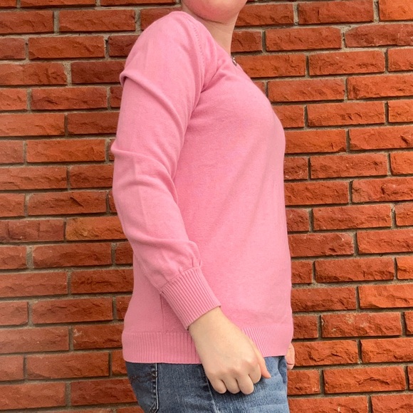 Lacoste preppy pink pullover - Picture 5 of 7